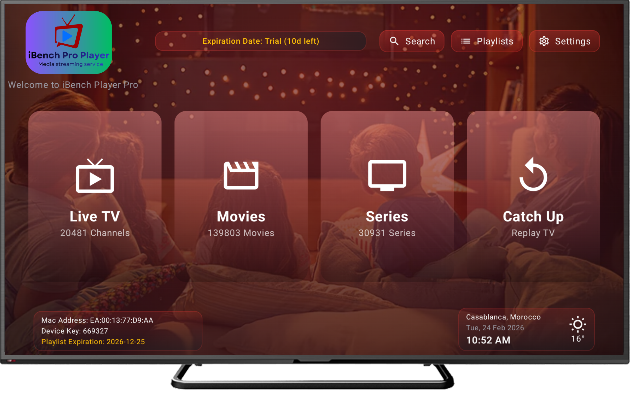 iBench Player Pro App Preview